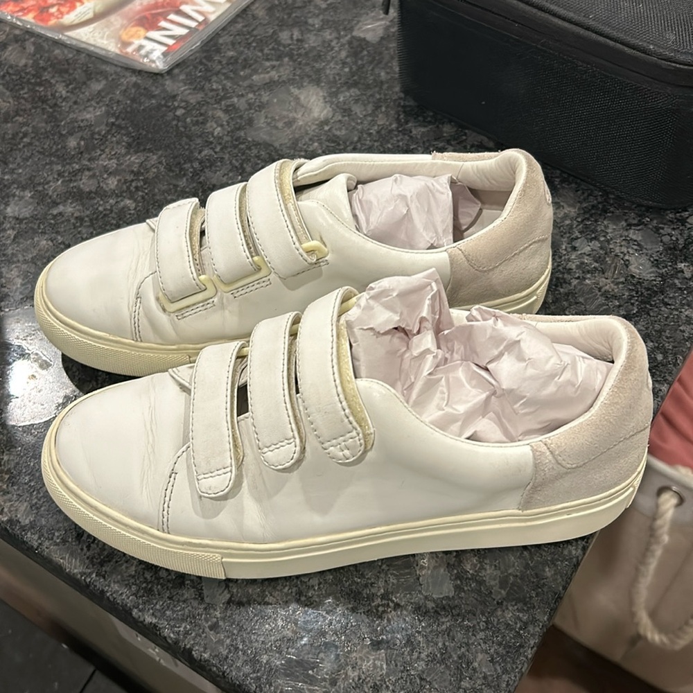 Tory Burch velcro leather sneakers